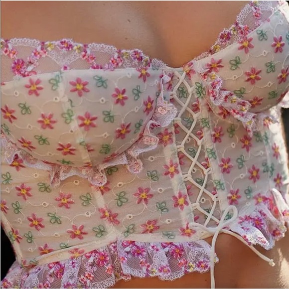 For love and lemons Blooms Bustier - Picture 6 of 8